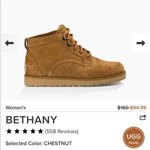 UGG WOMENS BETHANY BOOT *WORN ONCE*